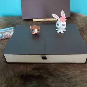 Louis Vuitton empty box.